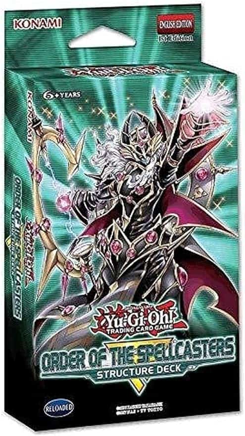 Yu-gi-oh order of the elf casters booster box, auto draft.