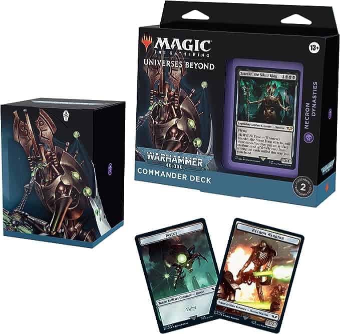 Magic the gathering commander pack with Auto Draft functionality.