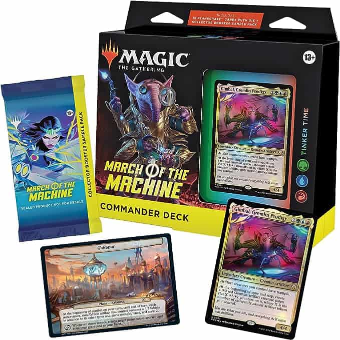 Auto Draft Magic the gathering march of the machine commander deck.