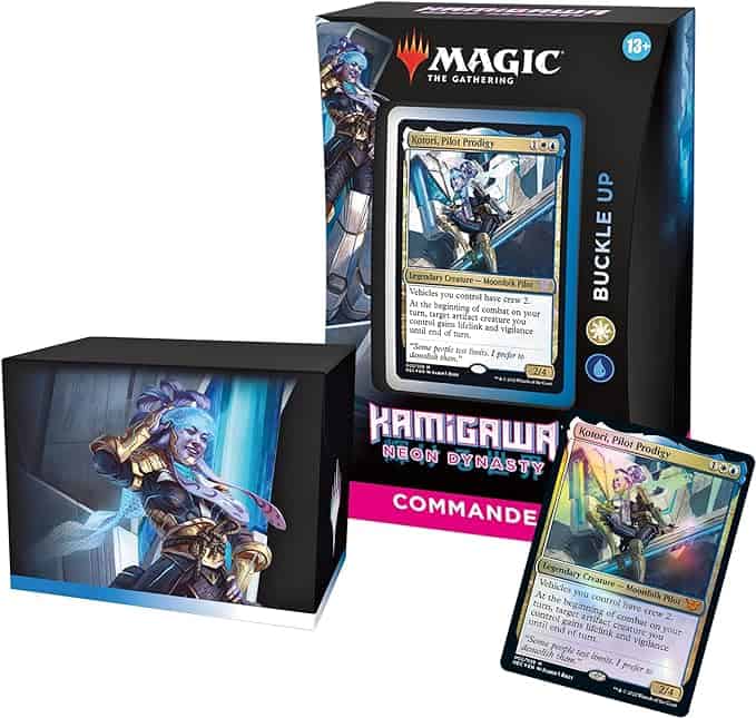 Magic the gathering hammerwurst commander box with Auto Draft feature.
