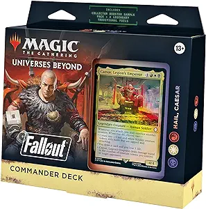 A box of Magic the Gathering Universe Beyond Commander deck perfect for Auto Draft fans.