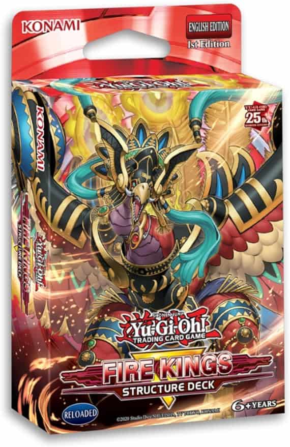 Yugioh Fire Kings booster pack available for purchase.