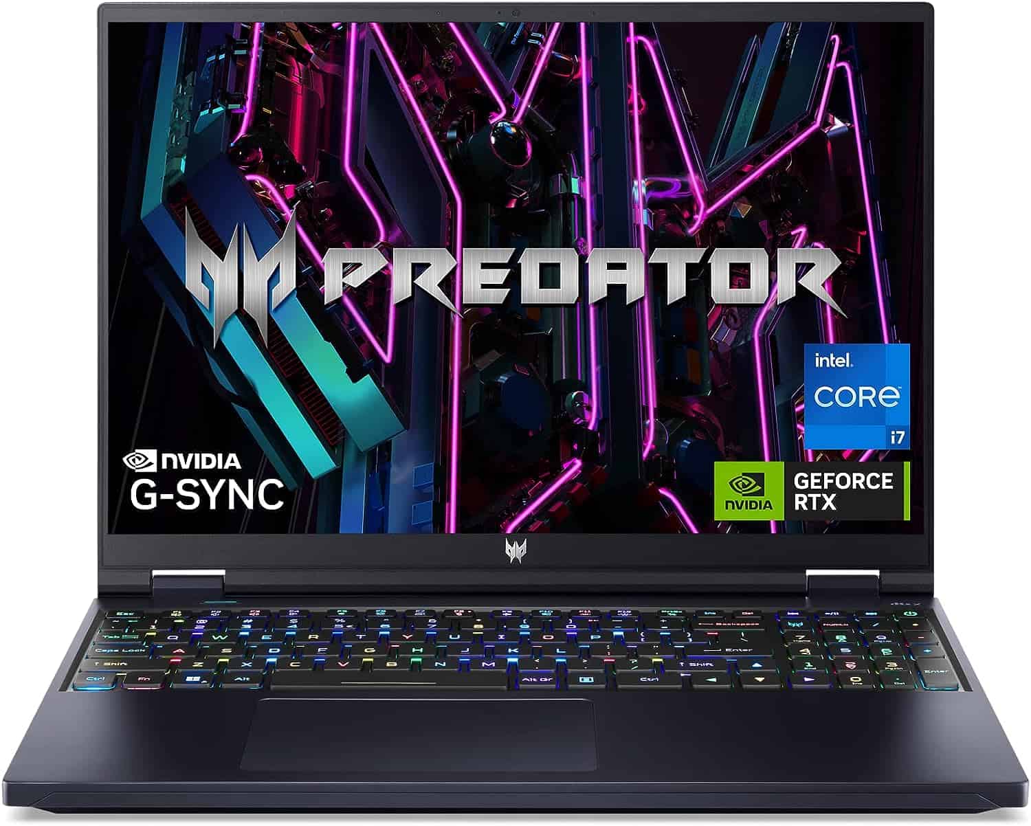 Acer predator laptop with Predator keyword.