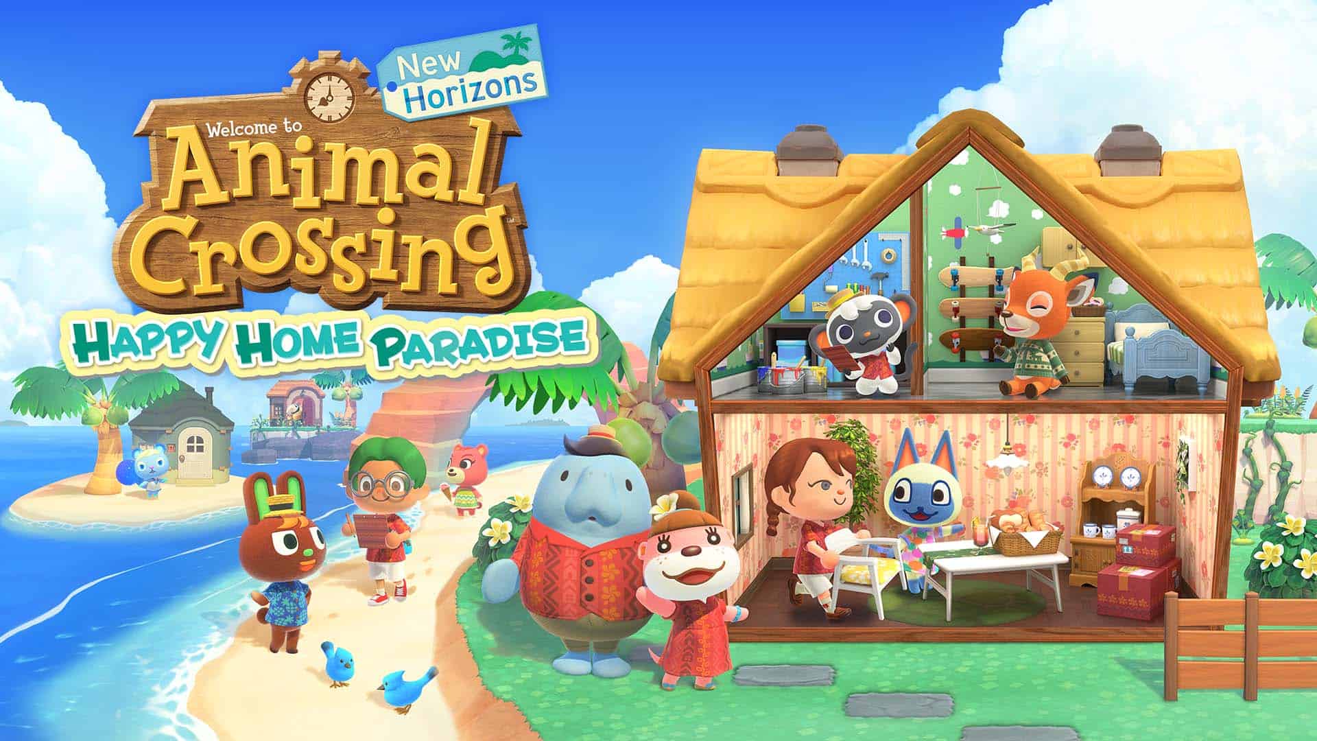 Animal Crossing: New Horizons to get Happy Home Paradise paid DLC next month