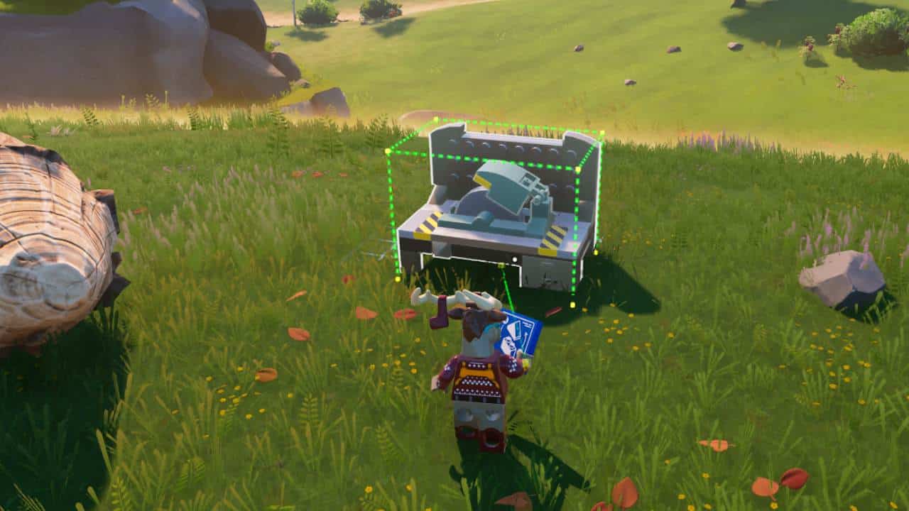 How to get a crafting bench and upgrade it in LEGO Fortnite