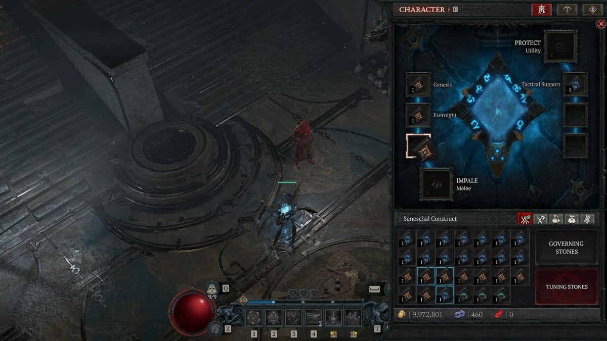 A screenshot of Diablo 4, the highly anticipated game in Season 3.