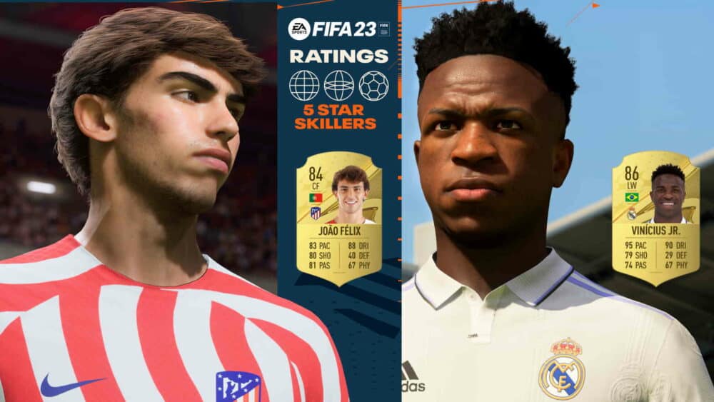 FIFA 23 ratings – five star skill players