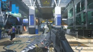 Best MW3 Assault Rifles: An image of a player starting a match with an AR.