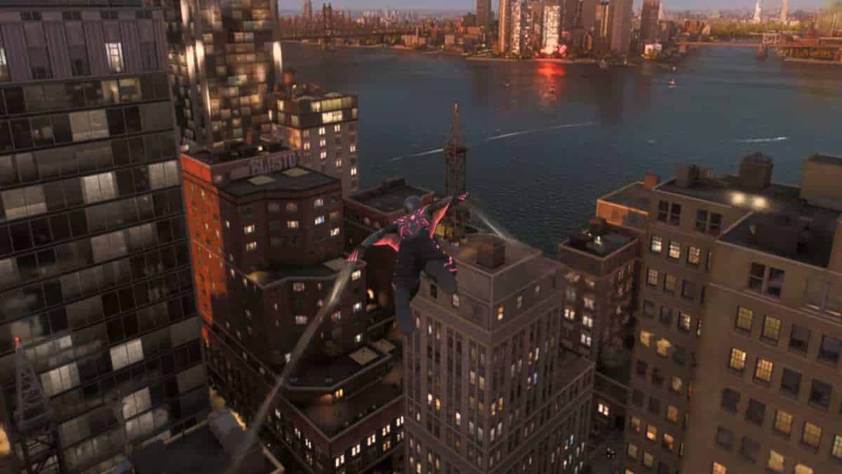 Spider-Man 2 how to glide from Financial District to Astoria – Soar trophy