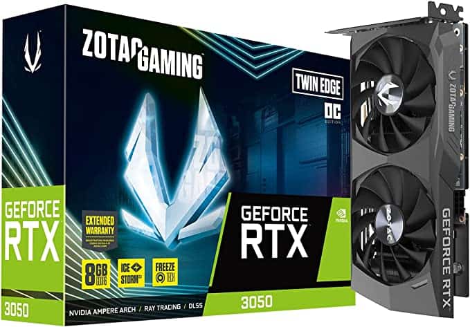 ZOTAC Gaming GeForce RTX 3050 Twin Edge OC