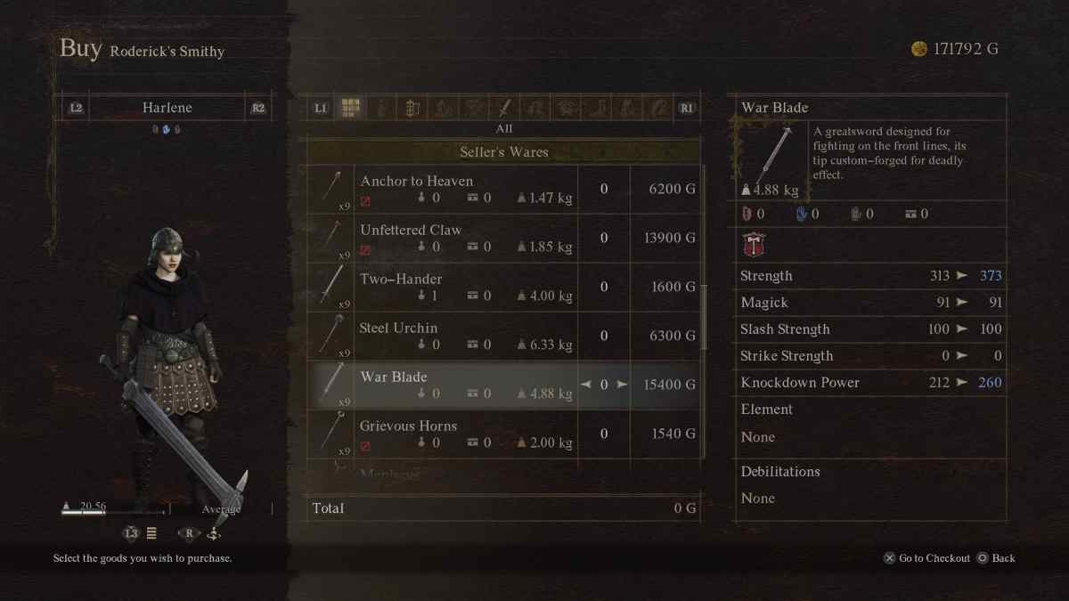 Captured by VideoGamer - The War Blade in Dragon's Dogma 2, one of the best greatswords.