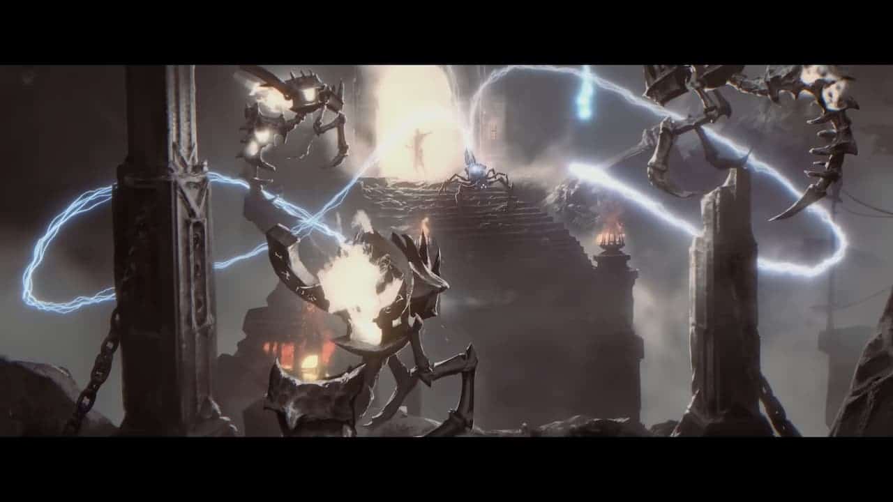 construct enemies in Diablo 4 Season 3 in a temple