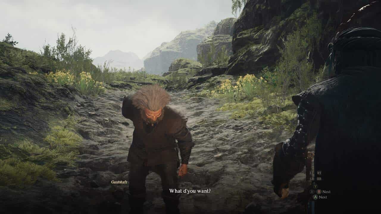 Dragon's Dogma 2 how to unlock Magick Archer: Talking to Gautstafr on the road from Drabnir's Grotto.