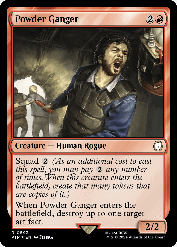 Powder Ganger meets Magic: The Gathering in this epic crossover event. Get ready for a thrilling adventure full of surprises and possibilities!