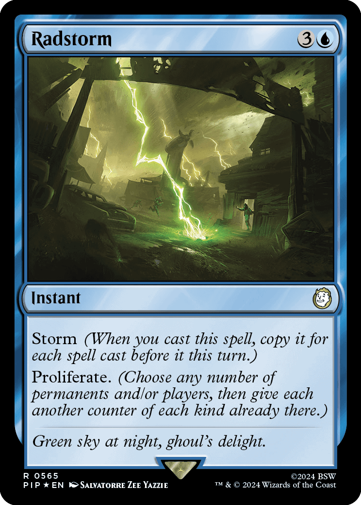 Radstorm - Magic: The Gathering meets Fallout in this thrilling mashup filled with surprises and excitement.