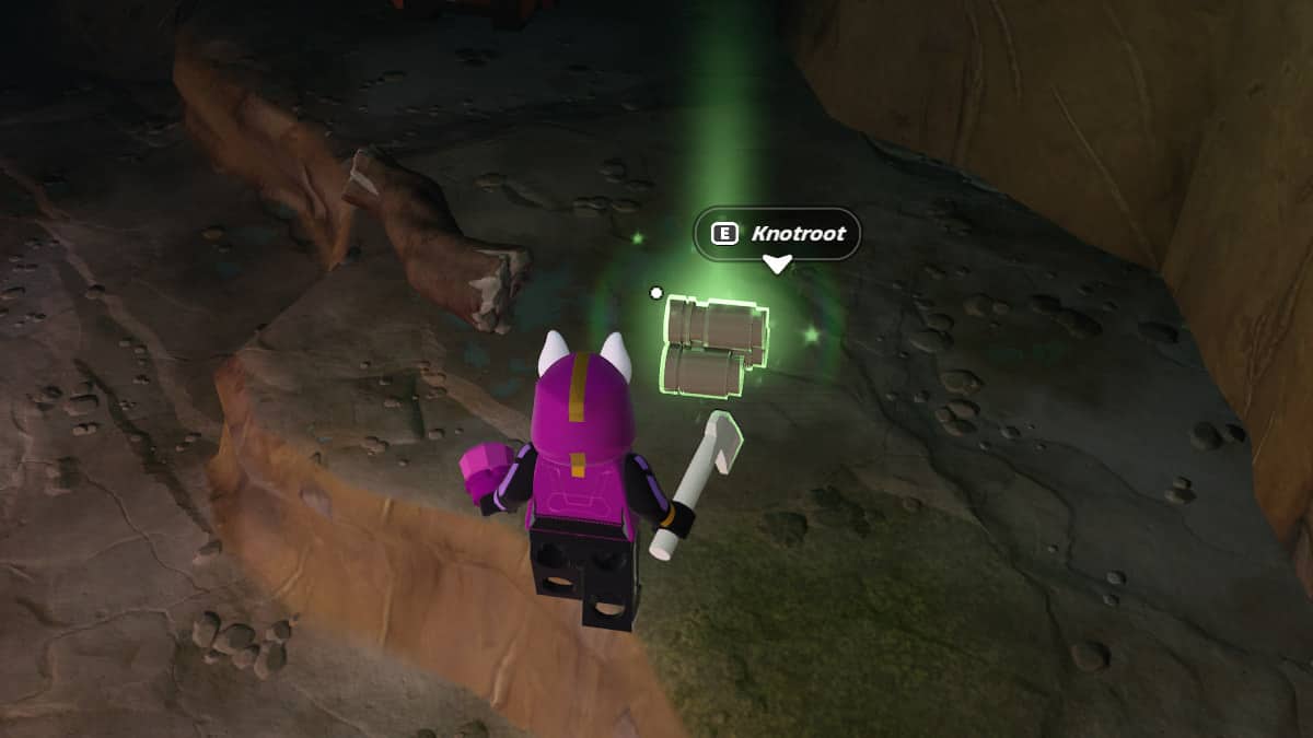 LEGO Fortnite: Where to find Knotroot in Caves