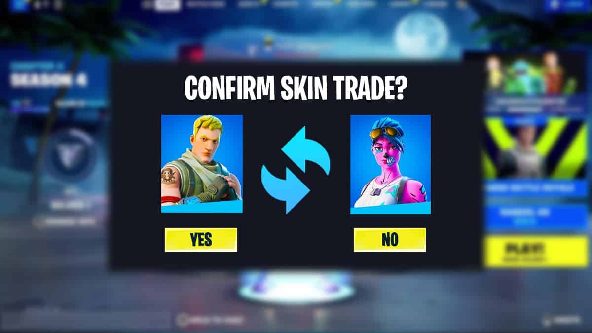 Epic Games needs to add skin trading to Fortnite