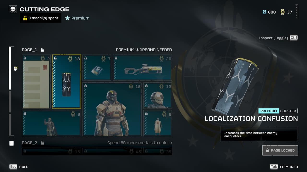 Helldivers 2 best boosters: The Localization Confusion booster in the game. Image captured by VideoGamer.