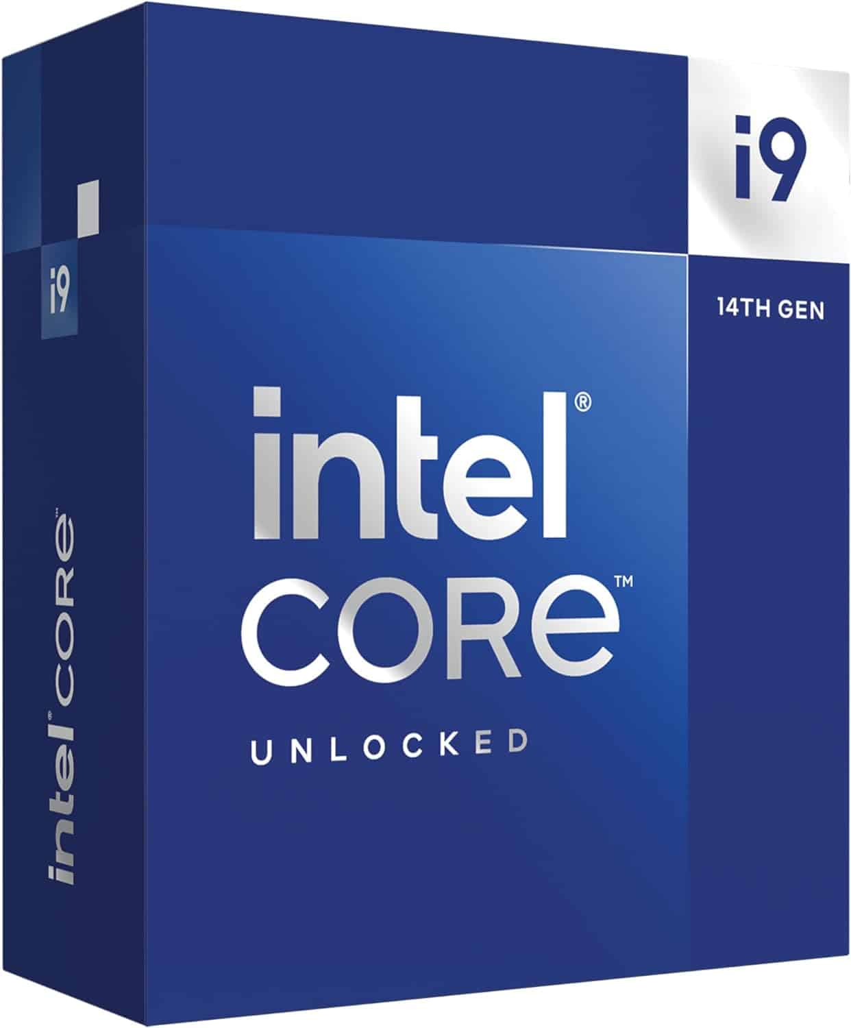 Intel Core i9-14900K unlocked box.