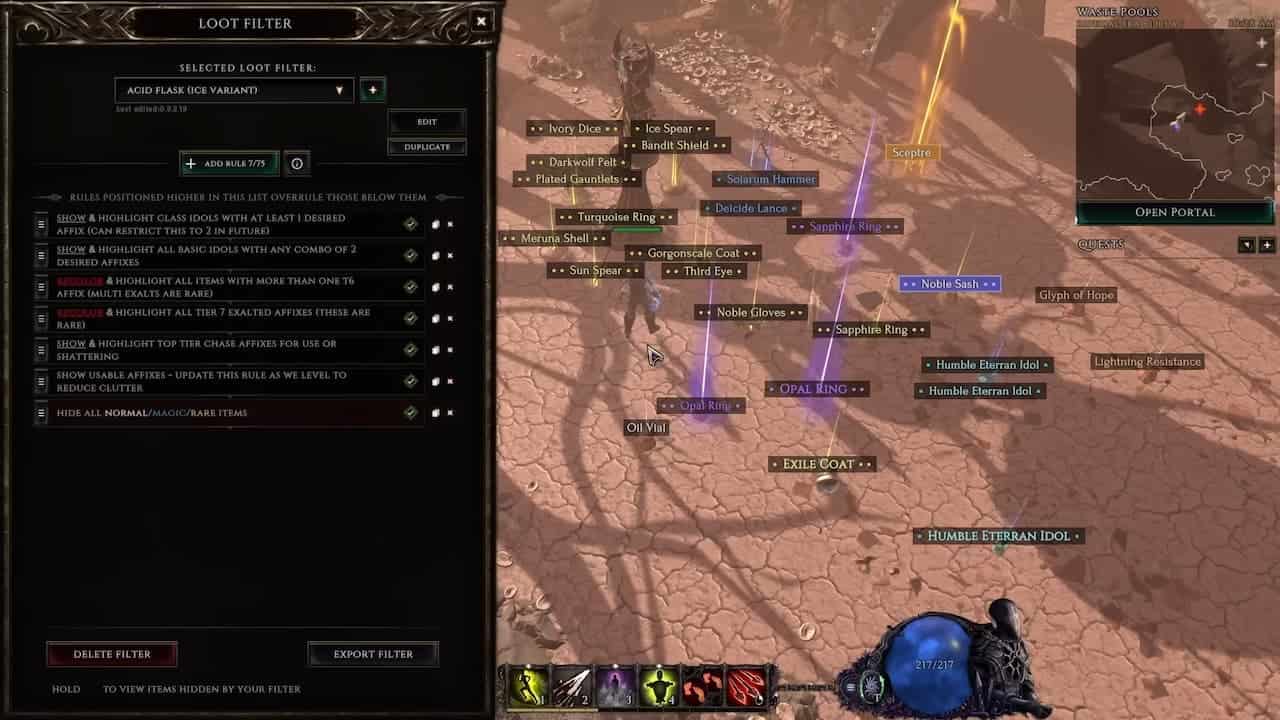Last Epoch: how to fix Loot Filter not working fast