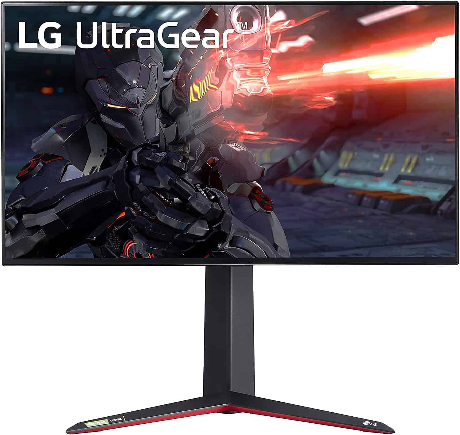 The LG UltraGear monitor, model 27GN950-B, is displayed on a white background.