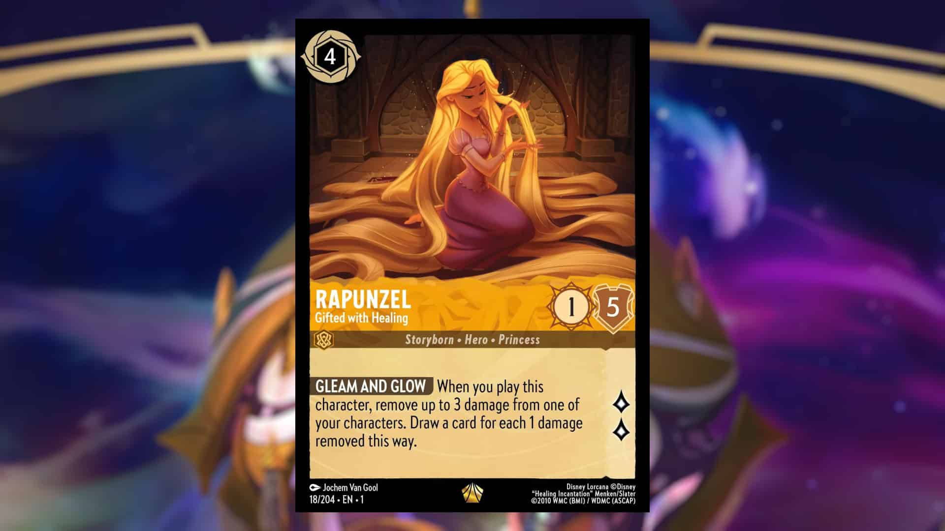 Picture of Rapunzel - Gifted with Healing from Disney Lorcana