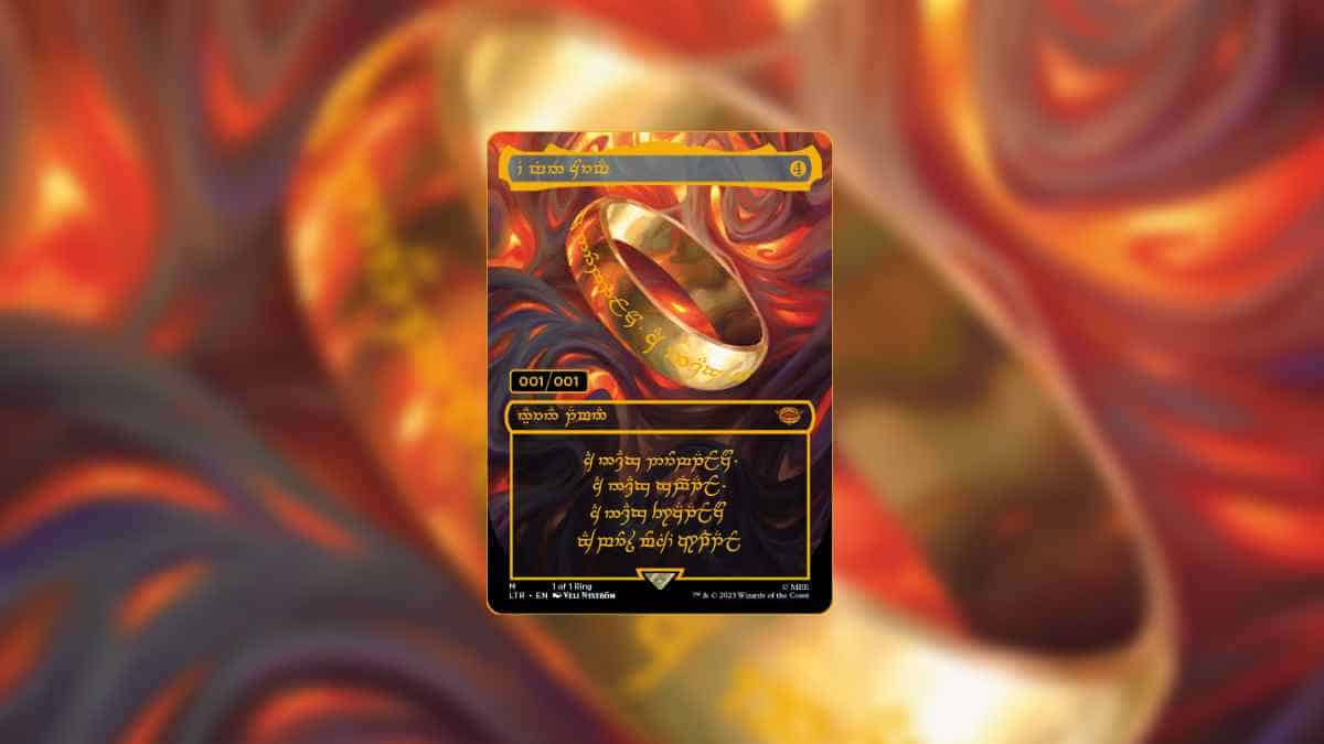 13 most expensive MTG Lord of the Rings cards