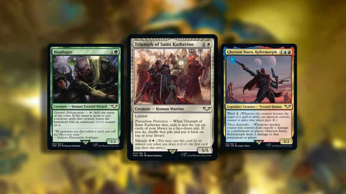 The 13 most expensive MTG Warhammer 40K cards