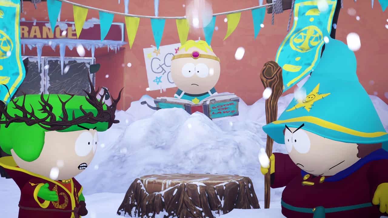 Does South Park: Snow Day have couch co-op or local split-screen?